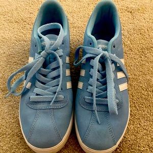 Adidas blue sneakers